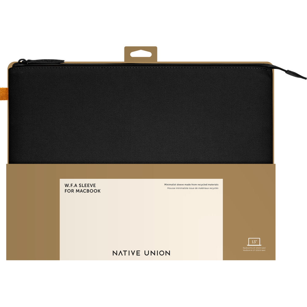 STOW-LT-MBS-BLK-13 Защитный чехол STOW LITE SLEEVE FOR MACBOOK 13", цвет: черный